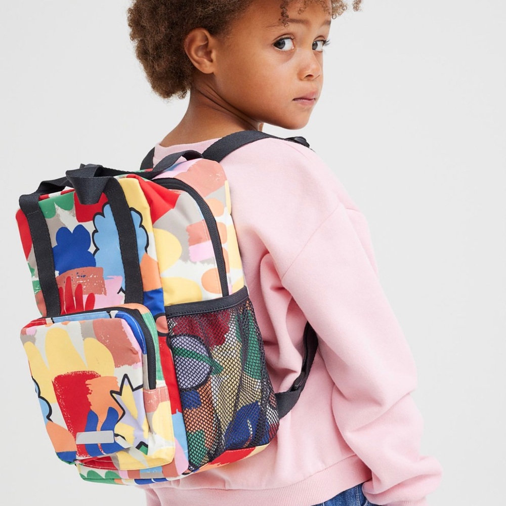 Patterned backpack - Picture 2 of 5